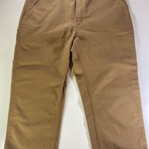 USA-Made Carhartt FRB152 Flame-Resistant Duck Work Pants Brown Mens 38x34